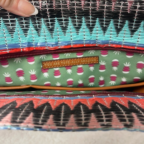 Stella & Dot Raffia Tote/beach Bag - Picture 2 of 5